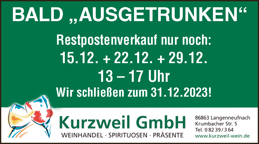 Ausgetrunken